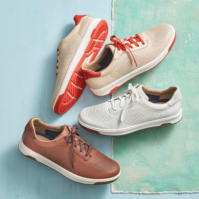 Johnston & Murphy Men's Daxton U-Throat Tan Full Grain 10.5