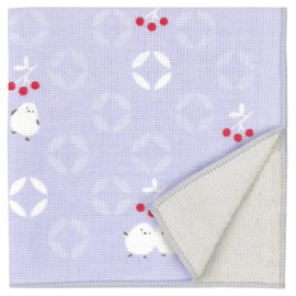 Wataol Semi Washed Towel Handkerchief, Shimaenaga Cloisonné