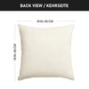 Artoid Mode Geometry Stripe White Cushion Covers Set of 2,
