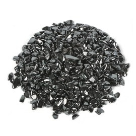 Justinstones Hematite Polished Chips Crushed Tumbled Stone Crystal Healing Embellishments 100 Grams