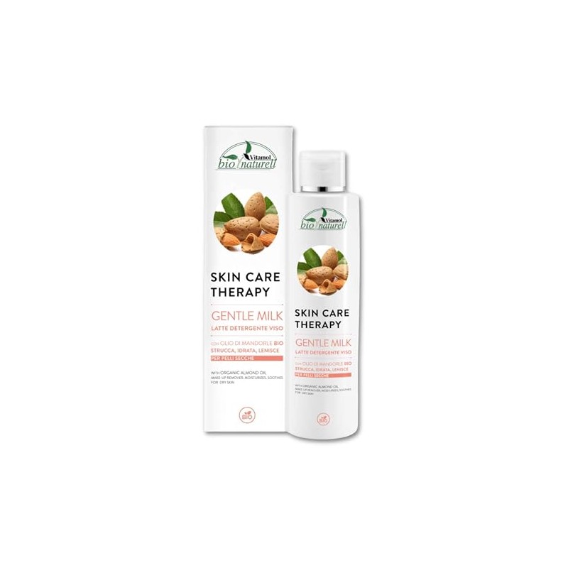 Vitamol Gentle Milk Sanfte Gesichtsreinigungsmilch – natürliche Formel mit Mandelöl
