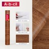 A-b-cil Wood Contact Paper 88" X 16" Dark Walnut Wood