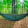 Double / Single Portable Camping Travel Hammock Hanging Bed with