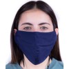 Headmost Comfymask 3 Layer Large Fabric Facemask: Water Repellent, Washable,