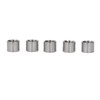 50Pcs M8 Female Thread Coupling Nut Rugged Stainless Steel Maintenance