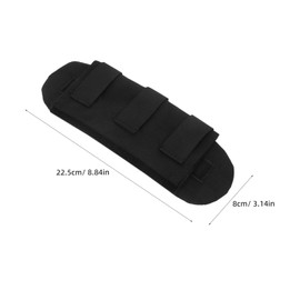 jojofuny 2pcs Backpack Shoulder Pad Cushion Straps Removable Comfortable Support for Bags Laptop Cases and Outdoor Gear Deformation Resistant for Extended Wear