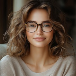 XXZQRYHN Reading Glasses for Women Men - Anti Eyestrain & Glare Blue Light Readers for Reading/Gaming(tortoise,2.25X)