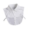 Artibetter Detachable White Fake Collar for Women Shirt Collar Accessory