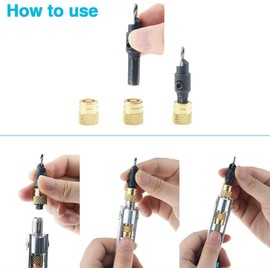 20pcs Drill Driver Multi Screwdriver Sets, 16 Different Kinds Head with Countersink Bits Driving Repair Tools Kits