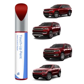 PARTS4EV PRV/NRV Velvet Red Pearl Touch Up Paint Compatible with Jeep Exact Match Chips and Nicks Touch Up