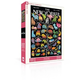 New York Puzzle Company - New Yorker Tree of Life - 1000 Piece Jigsaw Puzzle for Family Game Nights by Edward Steed
