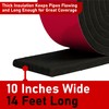 Redford Supply Co. 10 inch x 14 ft, Pipe Insulation