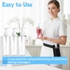 3 Pcs Massage Oil Bottles Cover Kits, Black Adjustable Single