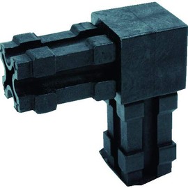 TRUSCO 25mm Aluminum Frame Joint for 2 Directions AFB-2W