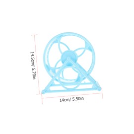 GRIRIW 1 Set Interactive Small Pet Foldable Hideout Tunnel for Hamsters Guinea Pigs Chinchillas Fun Activity House Running Wheel for Relaxation and Play