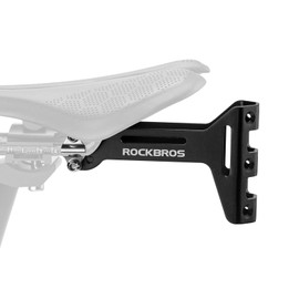 ROCKBROS Bike Water Bottle Cages Saddle Cage Converter with Adjustable Angle Aluminum Alloy Lightweight Bicycle Bottle Holder Saddle Mount Adapter Suitable for Road Bike MTB