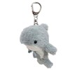 Stream Market Mascot Keychain Lanyard Charm Plush Dolphin Shark TY032-C