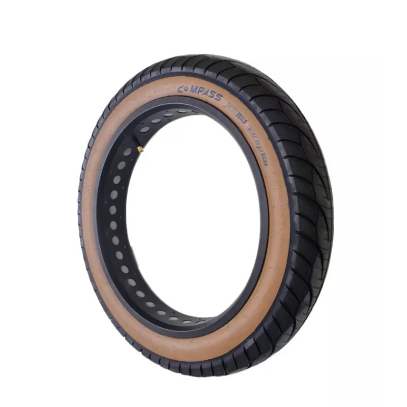 COMPASS 26x4.0 fat tire Brown Wall COMPASS STREET 30TPI 30PSI