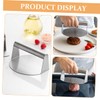 KONTONTY 2Pcs Stainless Steel Burger Press Patty Maker Tool for