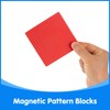 Odoorgames Magnetic Pattern Blocks - 10 Shapes - Magnetic Shapes