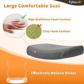 FYLICA Office Chairs No Wheels Conference Room Chair Breathable Mesh Upgraded Cushion and Sled Base, Mid Back Reception Chair No Armrests (1, Black)