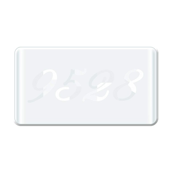 BearHoHo Escape Room Game Password Clue Cards Props Magic Transparent