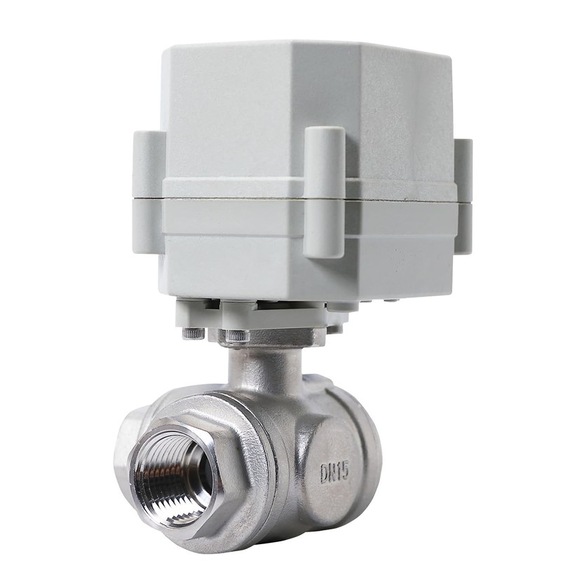 JLFlo 1/4" 3/8" 1/2" 3 Way 12V/24VAC/DC L Port Normally