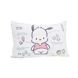 MORIPiLO 4621166 Morishita Pillow Cover, Pochacco, Blue, 16.9 x 24.8 inches (43 x 63 cm), Size for Kids, Adults, Washable, Fluffy Material, Character Goods