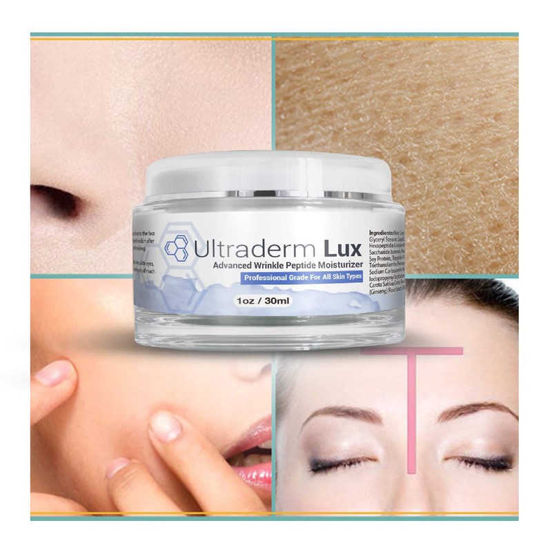 Advanced Wrinkle Peptide Moisturizer de Ultraderm Lux, Crema antiedad para