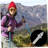 KOMBIUDA Mountaineering Trekking Pole Tips 12pcs Tungsten Steel Tip Replacement