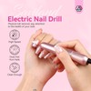 SAVILAND Electric Nail Drill: Professional E-file Nail Drill with 6