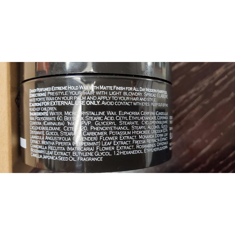 Elabore Matt Forte - Perfume Wax 3.53 fl.oz/ 100g