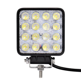 8 x 48 W LED Square Spotlight Cold White Spot IP67 Work Light (8)