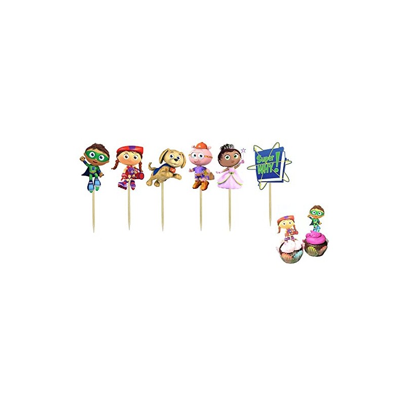 Just For Your Baby Boutique Super Why 12 Pack Cupcake