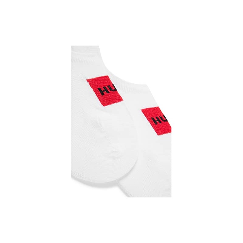 HUGO Women's Trainer Socks (Pack of 2), White100