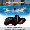 UYGTHI Finger Paddle Elite Handpaddel Für Schwimmer 2 Stück, Schwimmhilfe