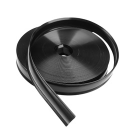 1" Black Vinyl Trim Molding Screw Cover RV Boat Camper Travel Trailer (75 ft)