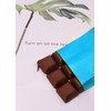 PPhtony Foil Candy Wrapper 100Pcs 6x6 Inch Aluminum Chocolate Bar