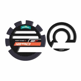labelbike - Motorcycle Side Protectors with 3D Gel Stickers Compatible with KTM 1290 Super Adventure