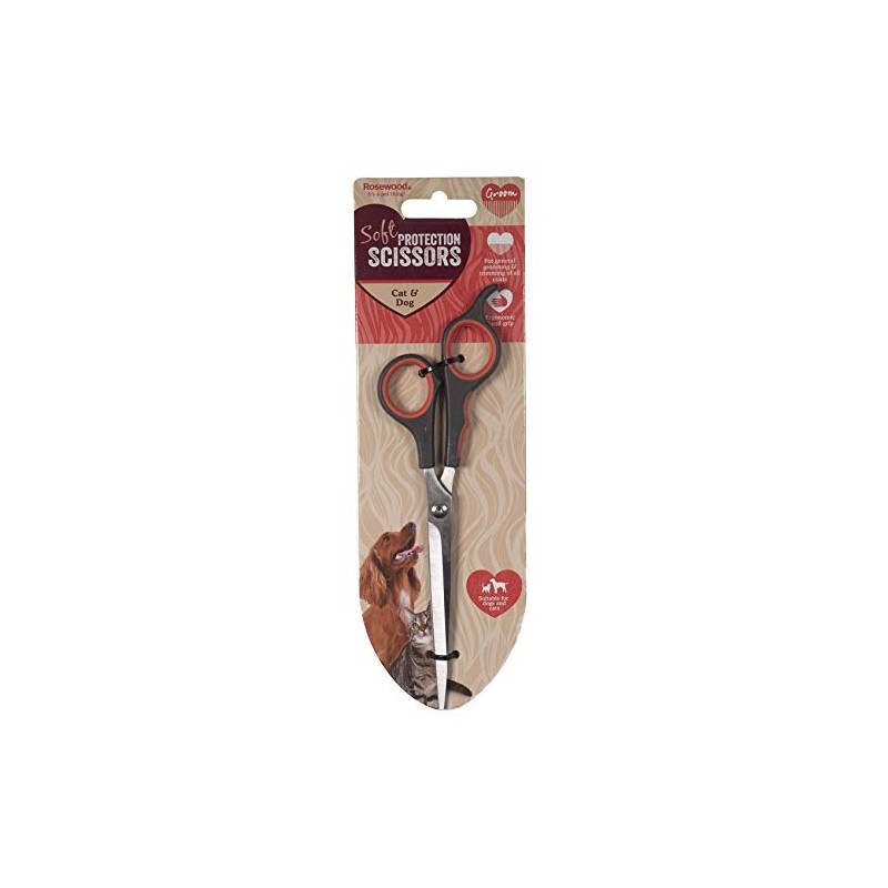 Rosewood Soft Protection Grooming Scissors for Cats & Dogs