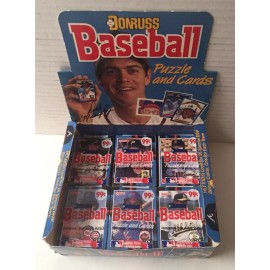 1988 Donruss Baseball Unopened Cello Pack- 36 Card & 6 Puzzle Pieces/ pack