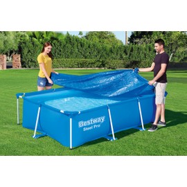 Bestway | Rectangle Pool Cover for Above Ground Pools, 2.59m x 1.70m