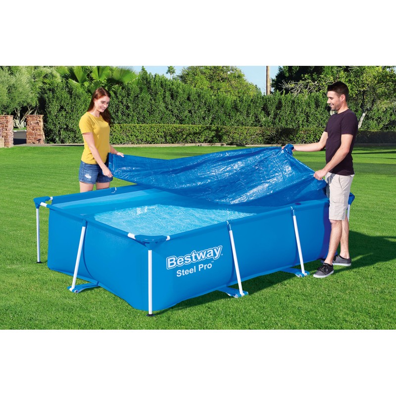 Bestway | Rectangle Pool Cover for Above Ground Pools, 2.59m