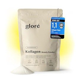 Collagen Powder [450g] - Collagen Hydrolysate with Vitamin C, Zinc & Biotin - Type 1 & 3 Peptides - High Bioavailability - - Perfect Solubility