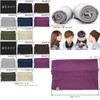 Zaction Neck Warmer, Unisex, Cotton, Sweat Switching Turban, Headband, Purple
