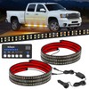 Nilight 2PCS 70 Inch Emergency Strobe Light Strip with Controller