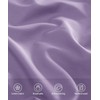 Warmstar Purple Cotton Pillow Cases 2 Pack, 600 Thread Count