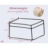 Wooden Memory Box - Baby Memory Box Rabbit | Individual