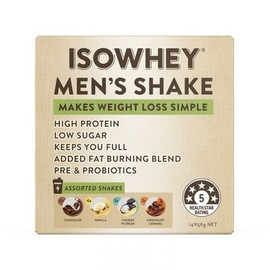 IsoWhey Men's Shake Assorted Pack 14 x 56g