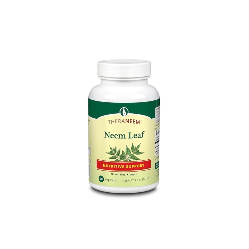 THERANEEM Neem Leaf Capsules - Powerful Nutritive Support with Antioxidants